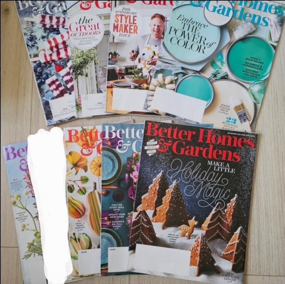 Better Homes And Gardens Magazine Collection - 8 Issues